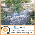 1.5mX1mX1m galvanized Gabion Galfan 3mm stone box apartmant block perimeter with uplit Gabion basket wall